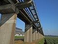 Open-floor viaduct near Kubiki Station