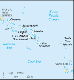 Mapo di Honiara