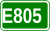 Route européenne 805