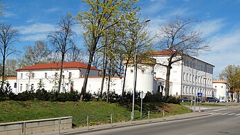 Tauragė Castle, built in 1847, enlarged in 1866