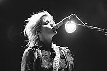 Brody Dalle auf dem Highfield-Festival 2014