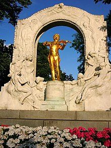 Edmund von Hellmer, Monument à Johann Strauss II