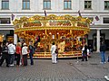 A traditional Merry-go-round in Covent Garden, London, August 2007