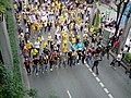 Image 39People's Alliance for Democracy, Yellow Shirts, rally on Sukhumvit Road in 2008. (from History of Thailand)