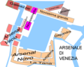 Mapa de l'Arsenàl