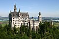 Neuschwanstein seen from the Marienbrücke