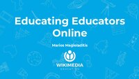 Educating educators online