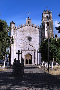 Facade of the San Juan Bautista Church