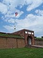 Entrada principal a Fort McHenry.