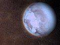 Gl-581c may be a hot Ice Planet