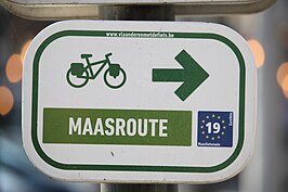 LF Maasroute in Vlaanderen