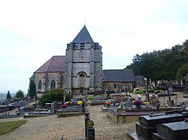 The church in La Saulsotte