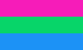 Prideflagg for polyseksuelle (Polysexual Pride Flag)