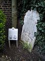 Headstone of illustrator Robert Seymour