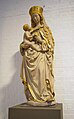 Madonnenskulptur aus Kalksandstein, um 1470