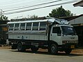 Image 137Medium-sized Hino Songthaew (truck bus) as seen in Sakon Nakhon, Thailand. (from Combination bus)