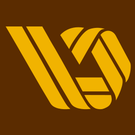 Logo van V&D in de jaren 1980