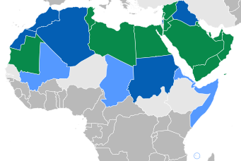 Landoj kie la araba lingvo estas ŝtata