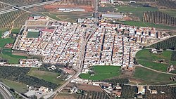 Skyline of Guarromán