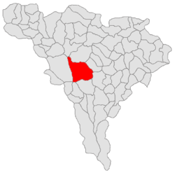 Location in Alba County