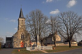 The church in Nuret-le-Ferron