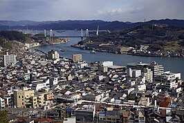 Uitzicht op Onomichi