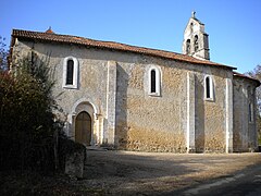 L'église Saint-Michel de Saint-Angel.