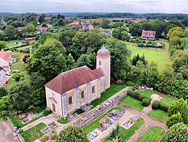 The church in Chambornay-lès-Pin