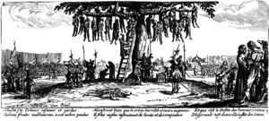 Krigens rædsler, af Jacques Callot