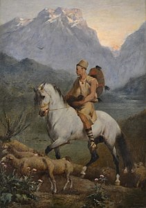 Kabyle Shepherd, 1861