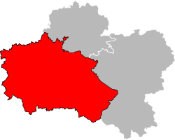 Location of Qarku Orléans