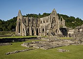 Ruined church.