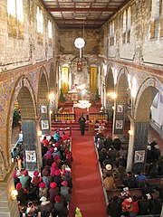 Interior of Sacred Heart Church, Cizhong