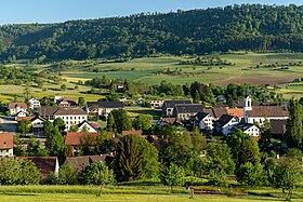 Blick auf den Dorfkern