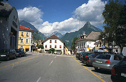 Bovec központja