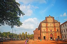 Old Goa Church view