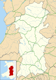 Llanbedr is located in Powys