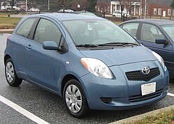 Toyota Yaris 2-door hatch (US)