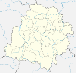 Spała is located in Łódź Voivodeship