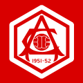 The 'Art Deco' badge as used in the 1952 FA Cup Final