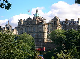 Het hoofdkantoor in Edinburgh