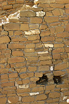 Chaco Ruins Detail, Chaco Culture National Historic Park, NM