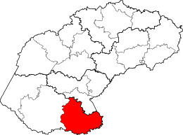 Municipalità locale di Mohokare – Mappa