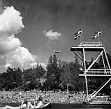 Flatenbadet, 1943.