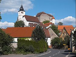 Skyline of Hiltpoltstein