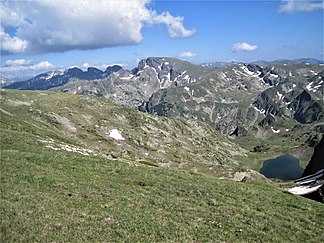 Blick vom nordwestlichen Rila