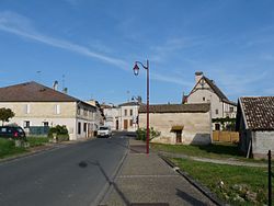 Skyline of Saint-Christophe-de-Double