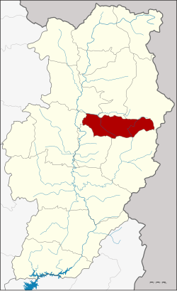 Amphoe location in Nan Province