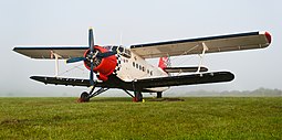 An-2 Oldtimer Fliegertreffen -tapahtumassa Hahnweidessä