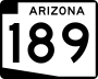 State Route 189 marker